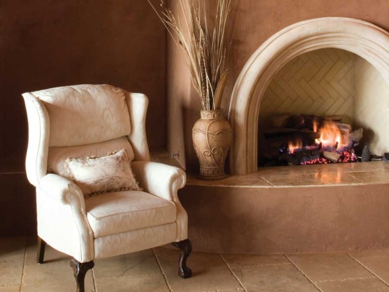 Sơn đất mang lại bề mặt thô mộc tự nhiên