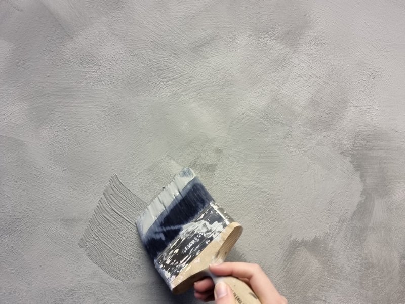 Sử dụng dụng cụ chuyên dụng tạo các hiệu ứng sơn đất mong muốn