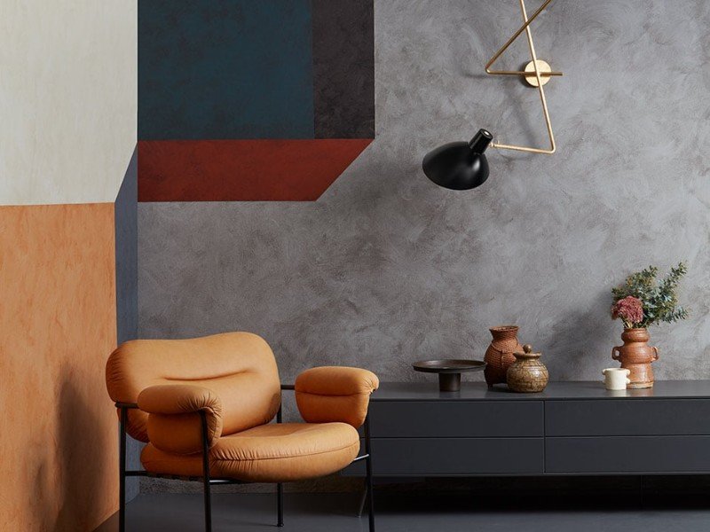 Sơn giả bê tông tone xám được dùng phổ biến cho nhiều không gian khác nhau