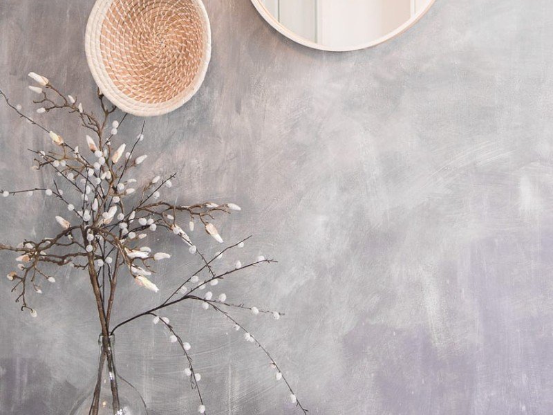 Lớp tường sơn hiệu ứng bê tông sau khi phủ giữ được vẻ đẹp và duy trì độ bền cao