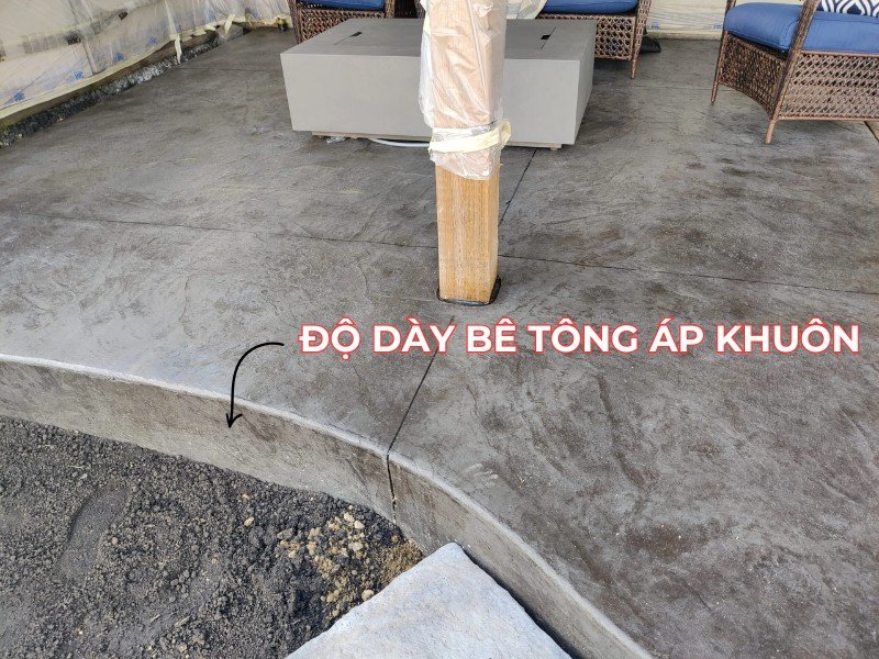 Độ dày bê tông áp khuôn bao nhiêu là chuẩn? Chi tiết từ A-Z